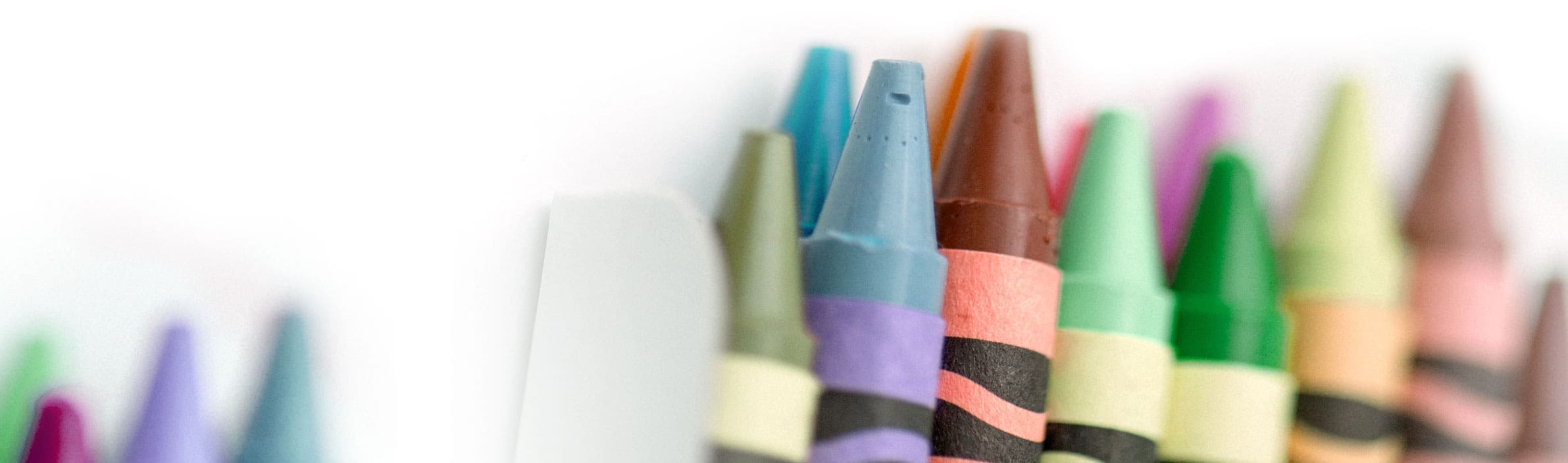 Footer crayon background